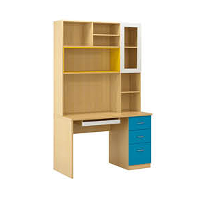 Desk with an extension cabinet for an office or children's room