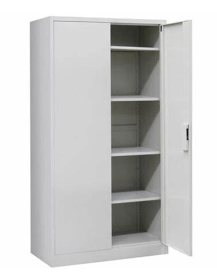 Medical Health Furniture Manufacturer Custom New Design 2 Door Metal Storage Cabinet Shelves
