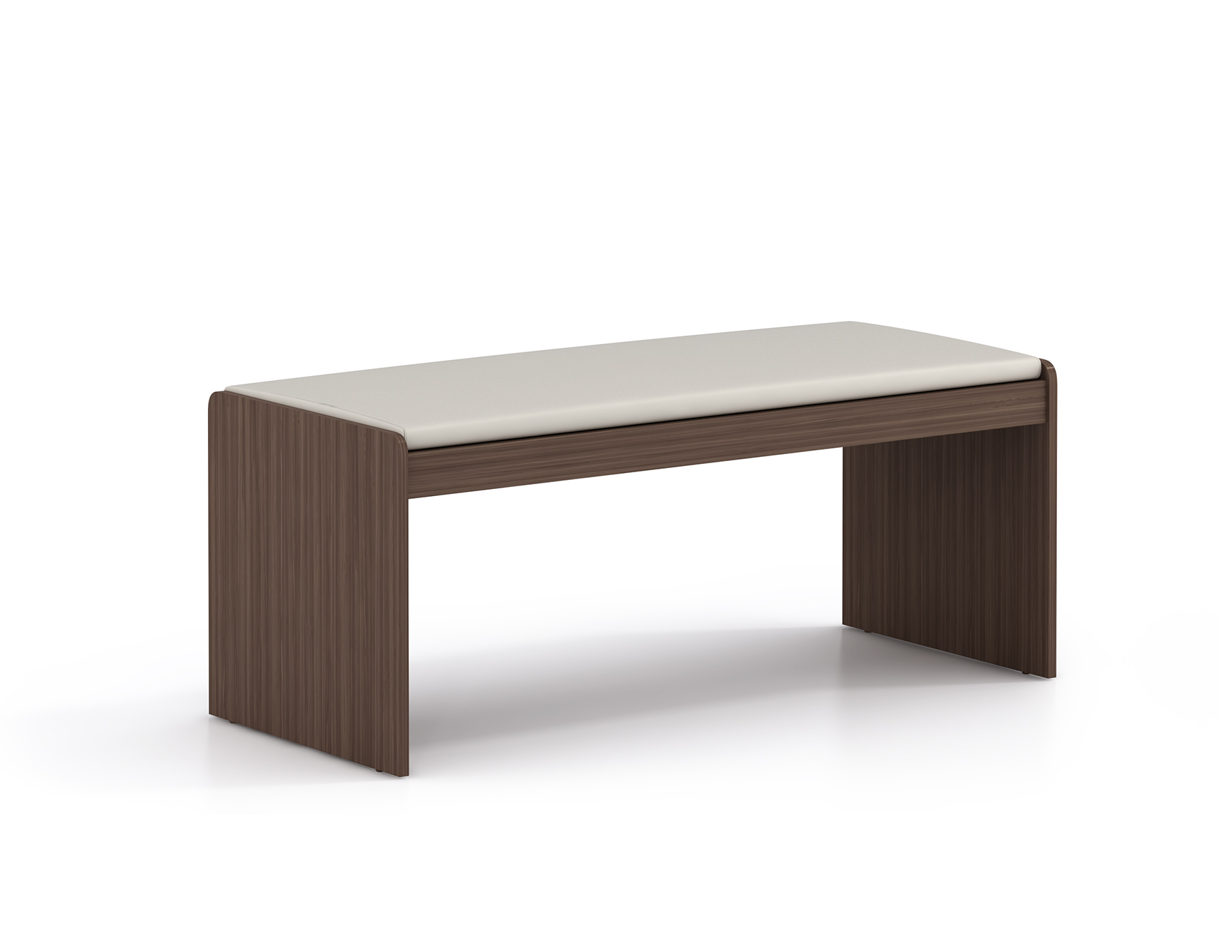 low wooden Bench Seat