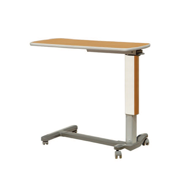 Hospital Medical Movable Lifting Tilting Adjustable Lift Desk for Patients Dining over Bed And Put The Computer 