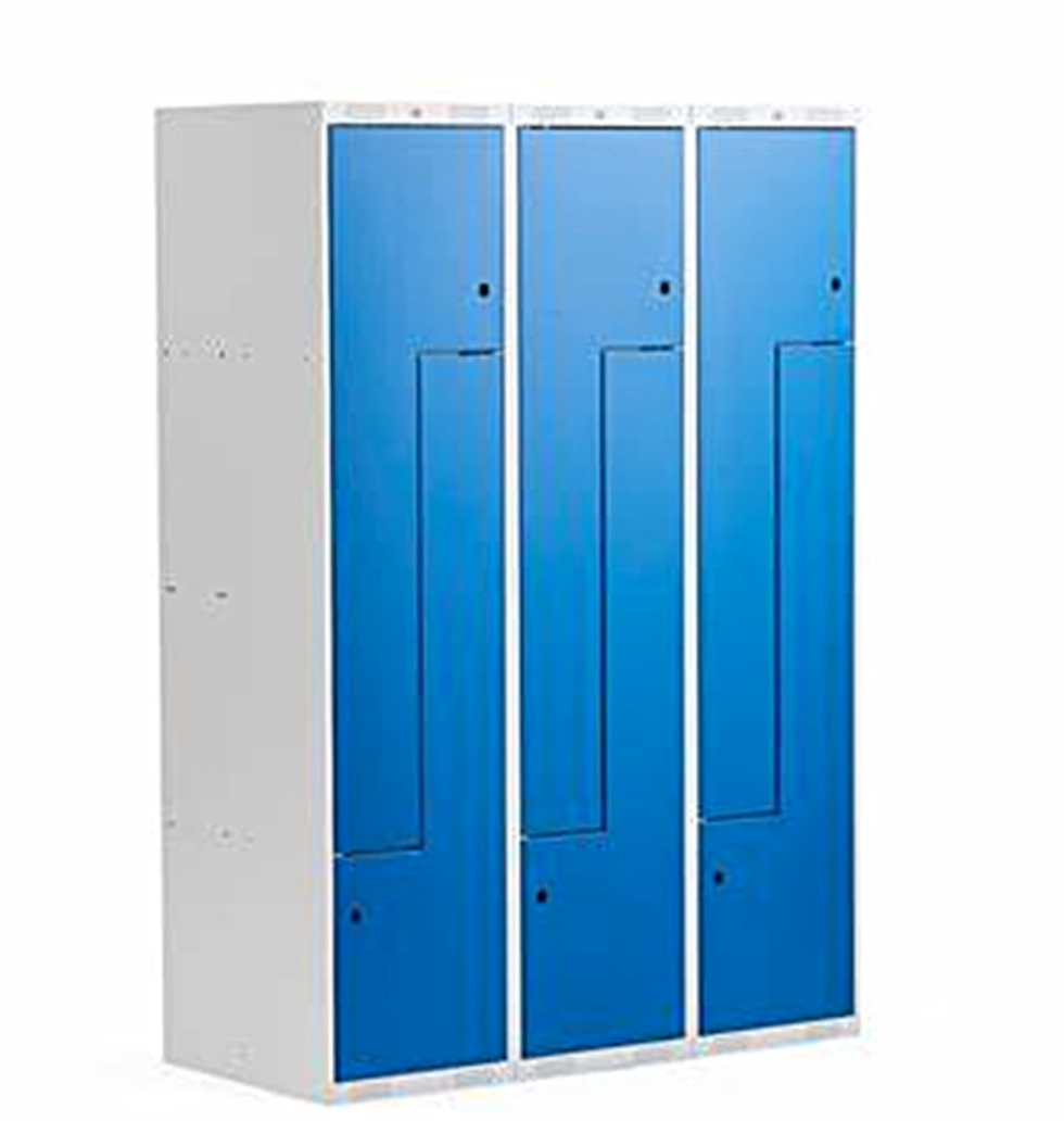 Hospital Locker Room 3 Door Z Style Metal Aluminum Almirah Closet Armoire Steel Wardrobe Lockers