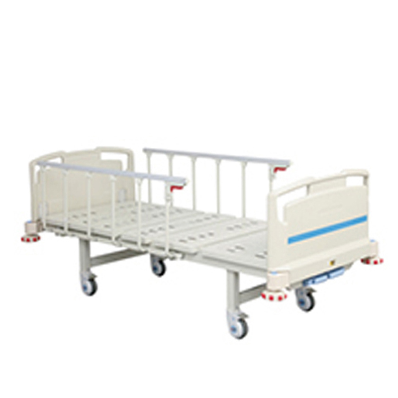 light grey hospital bed for patients