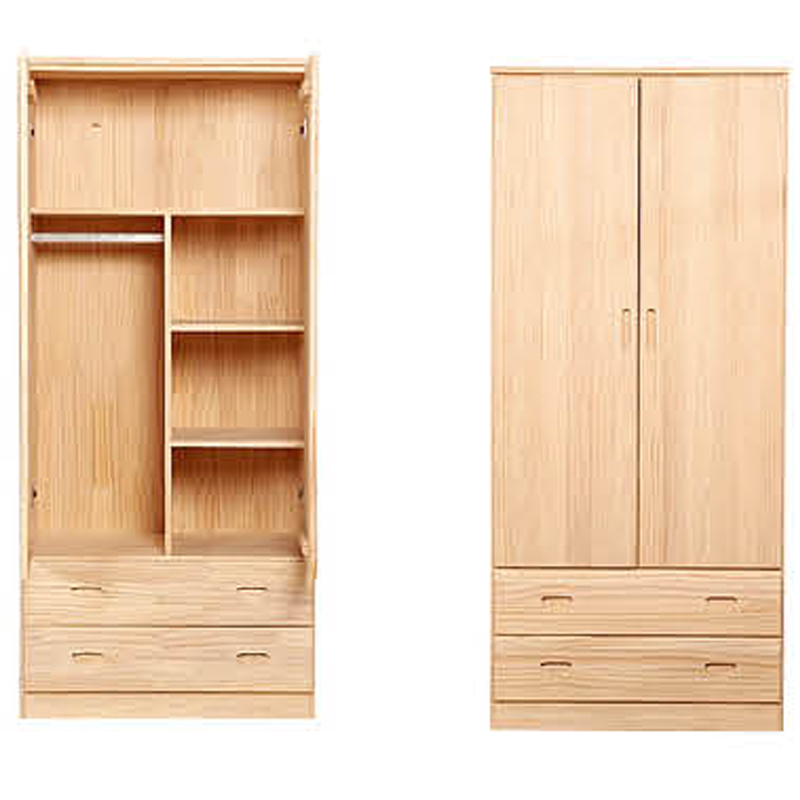 2 Door Wardrobe with storage