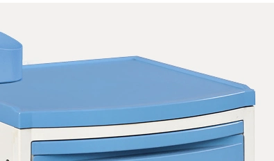  Hospital Plastic ABS Bedside Cabinet with Drawers